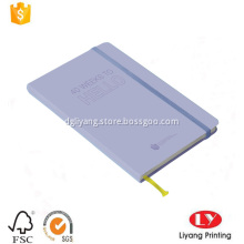 Paper Cover Diary Notebook With Elastic Band